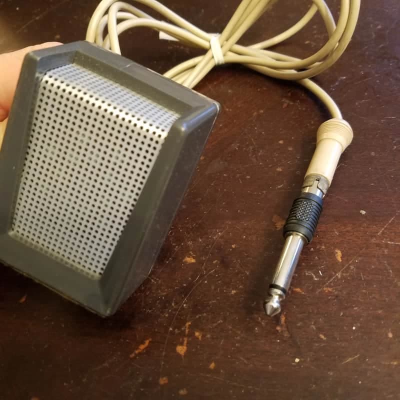 Shure 3M Revere Wollensak C-162-22 Mic 1960s - Grey Plastic & Aluminum