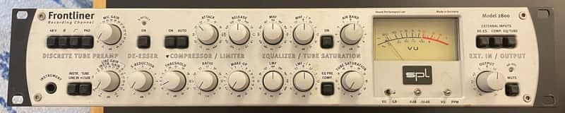 SPL 2800 Frontliner Channel Strip with Lundahl Transformer