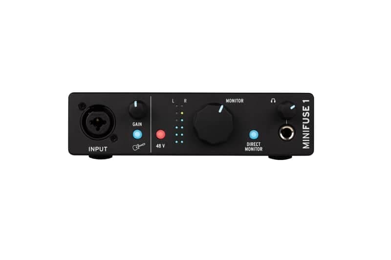 Arturia MiniFuse 1 USB Audio Interface (Black)