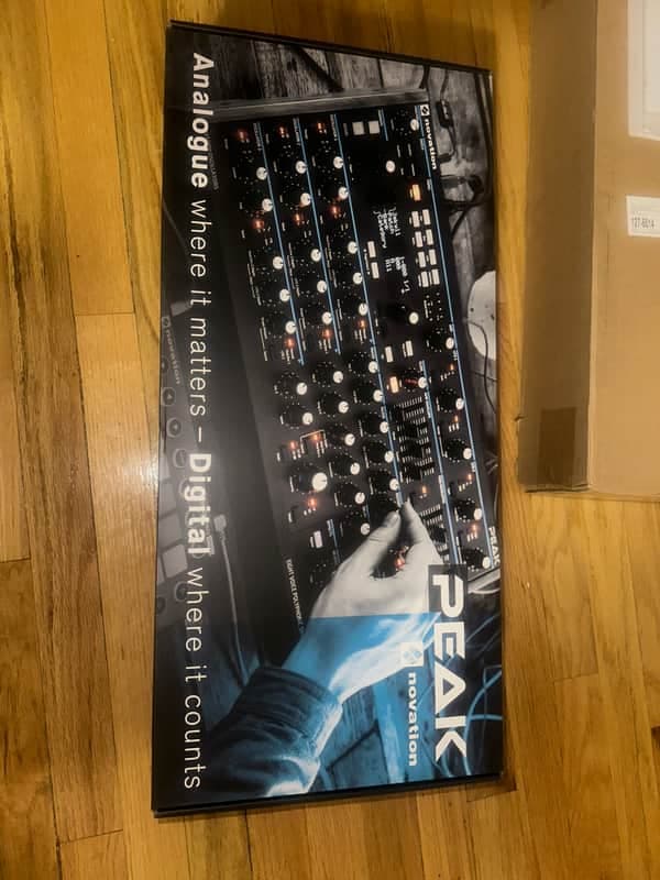 Novation Peak 8-Voice Desktop Synthesizer 2017 - Present - Black