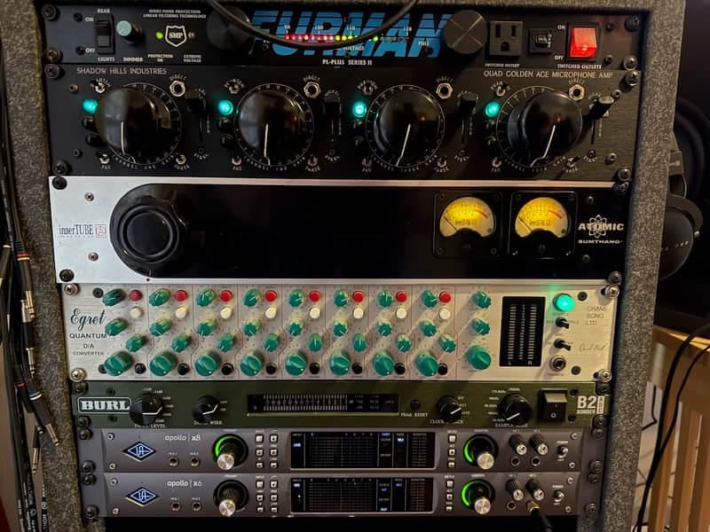 InnerTUBE Audio Atomic Sumthang 8-Channel Tube Summing Mixer 2000s - Black