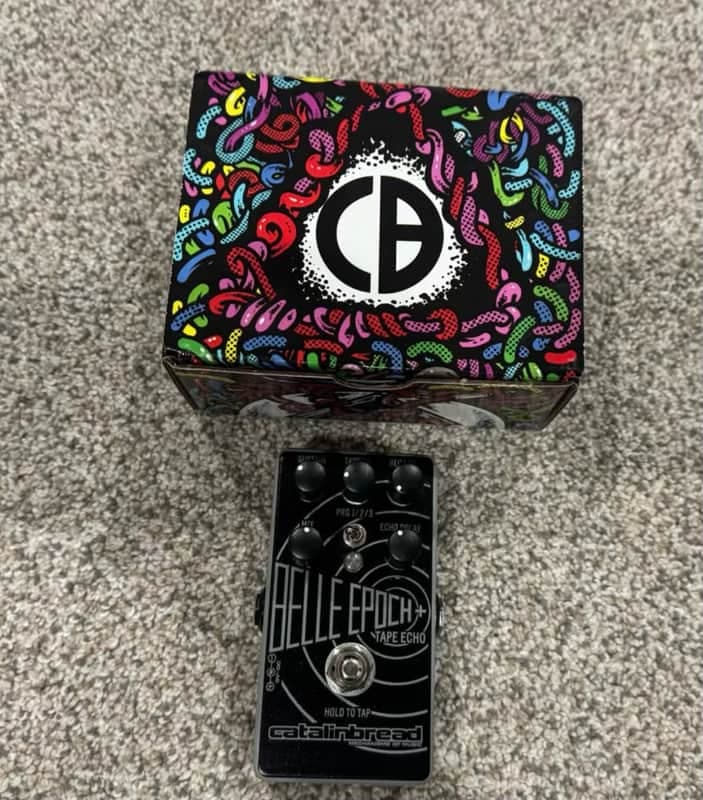 Catalinbread Belle Epoch + Tape Echo 2025 - Present - Black / Silver
