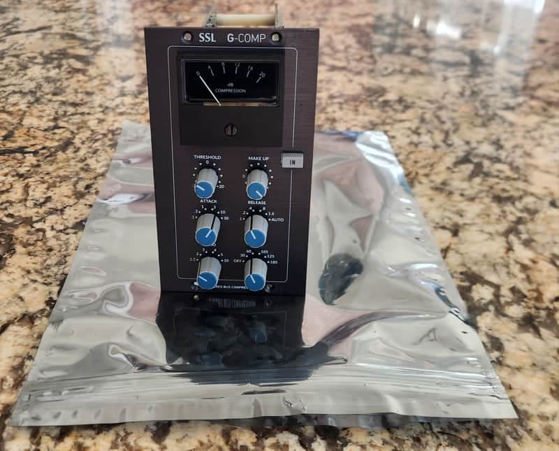 SSL G-Comp 500 Series Stereo Bus Compressor — Excellent