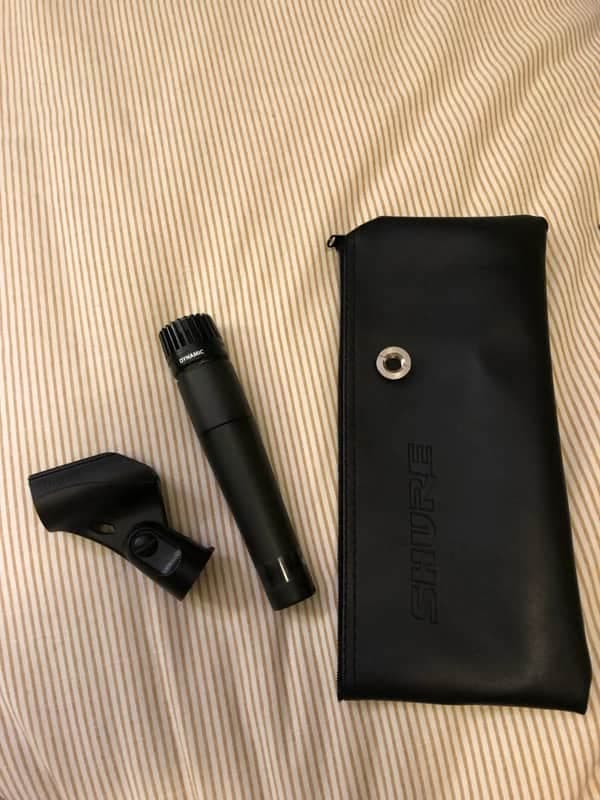 Shure SM57 Cardioid Dynamic Microphone 1984 - Present - Black