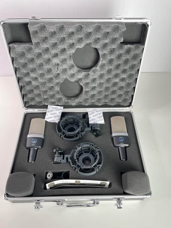 AKG C214 Stereo Matched Pair 2010s - Black