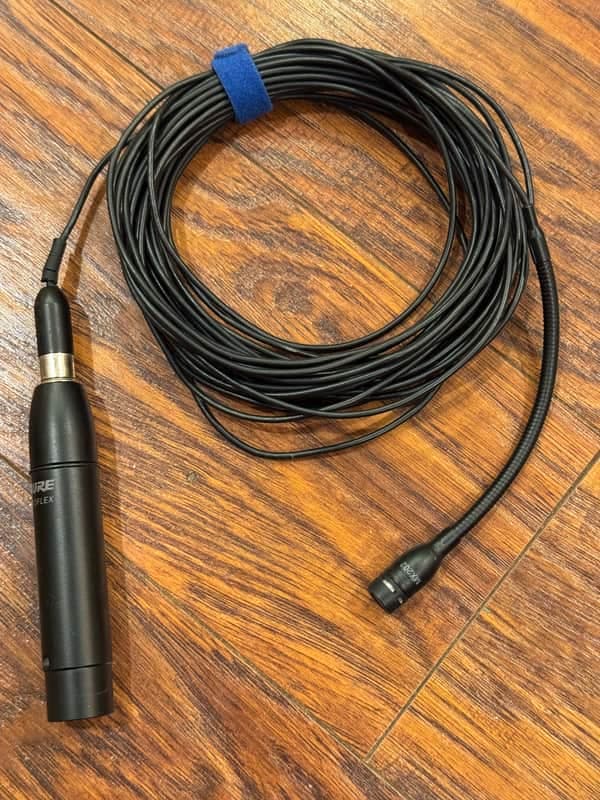 Shure MX202BC - Microphone with In-Line Preamp (Black)