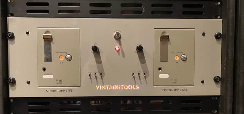 Telefunken V103 - Tube Summing Box Class-A