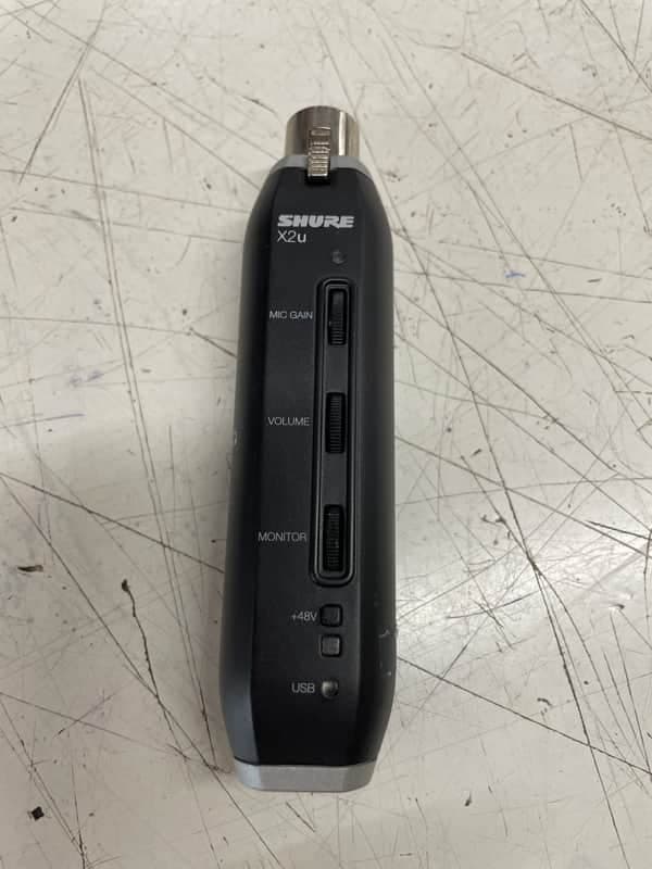 Shure X2U usb mic adapter