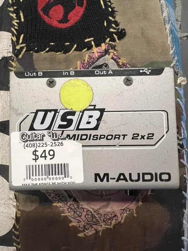 M-Audio USB MIDIsport 2x2 90/2010s - Silver