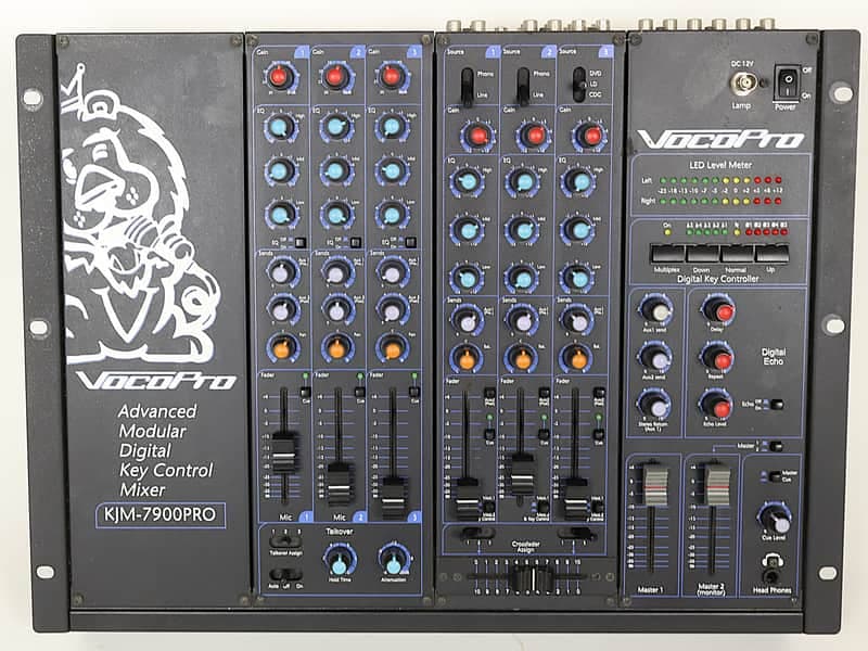 VocoPro KJM-7900PRO Karaoke Mixer & Equalizer