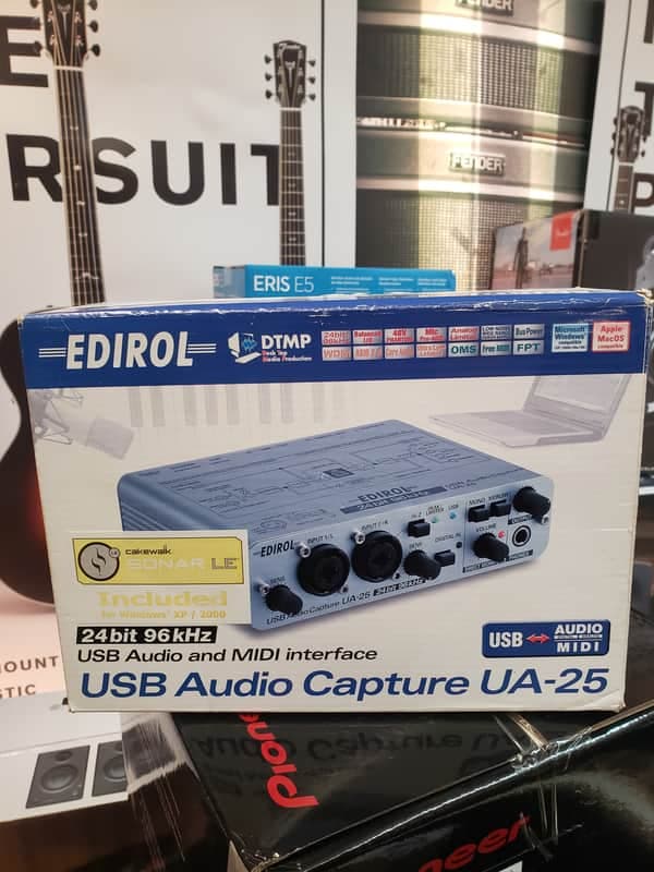 EDIROL USB AUDIO CAPTURE UA-25