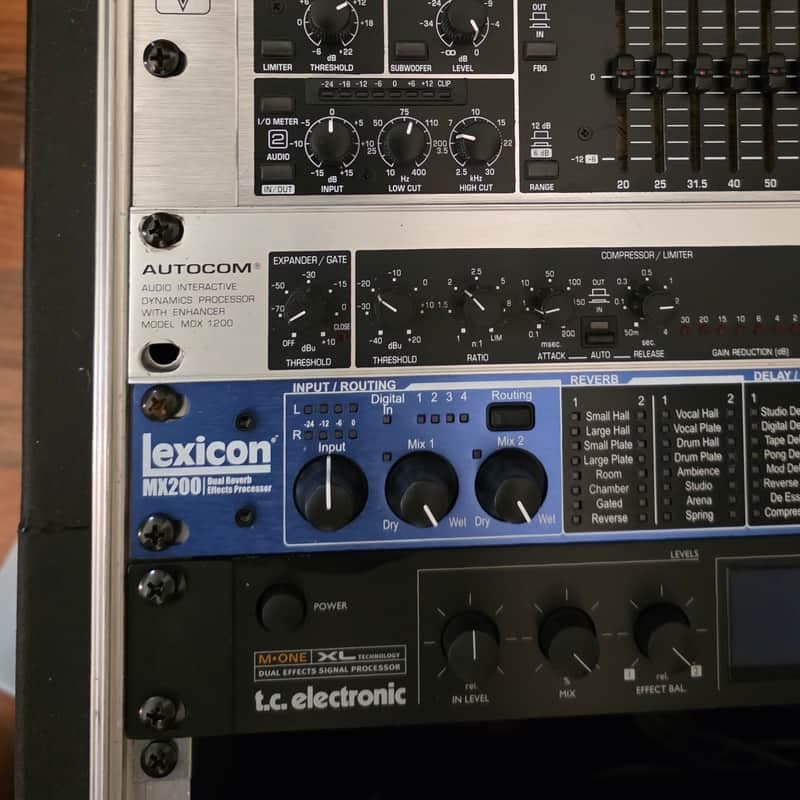 TC Electronic M-One XL Dual Effects Signal Processor 2010s - Black