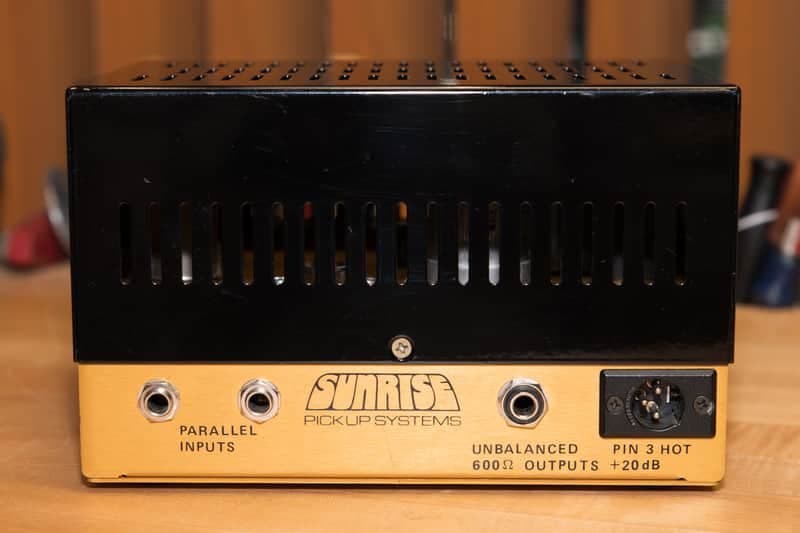 Sunrise Tube Interface Preamp with Flight Case