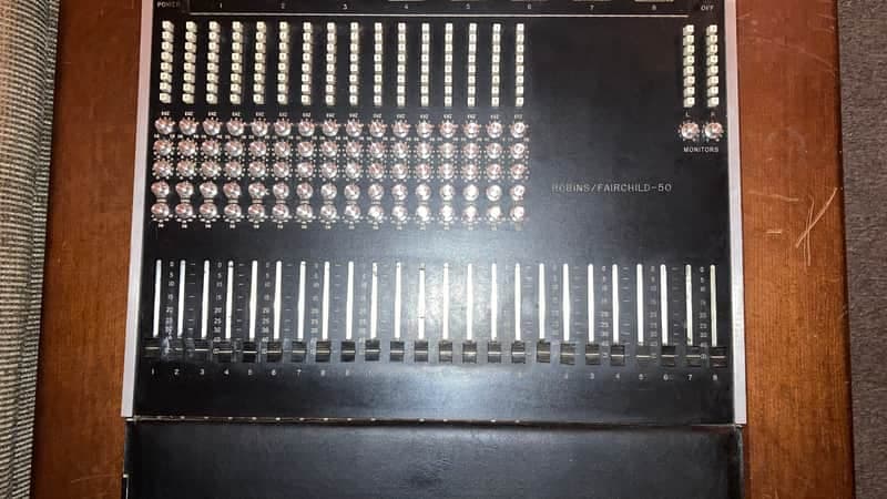 Robins/Fairchild-50 Analog 16-Channel 8-Bus Studio Mixing Console 1960’s