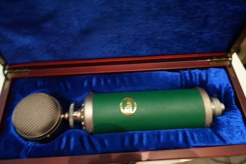 Blue Kiwi Large Diaphragm Multipattern Condenser Microphone 2010s - Green