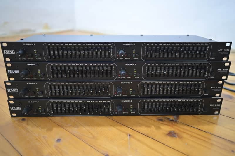 Rane ME 15B Stereo 15 Band EQ - Black