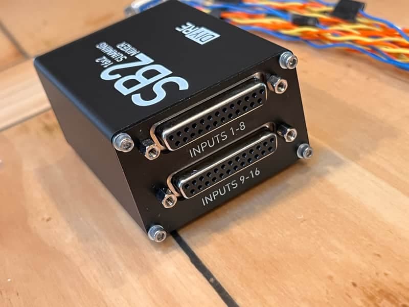SB2-EN 16x2 Summing Mixer / Upgraded Resisters / includes DB-25 cable