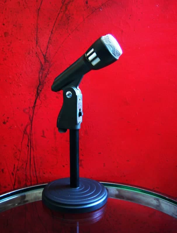 Vintage 1950's Electro-Voice 951 Cardioid Crystal Microphone w stand prop display