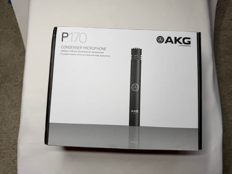 AKG P170 Small Diaphragm Cardioid Condenser Microphone 2010s - Black