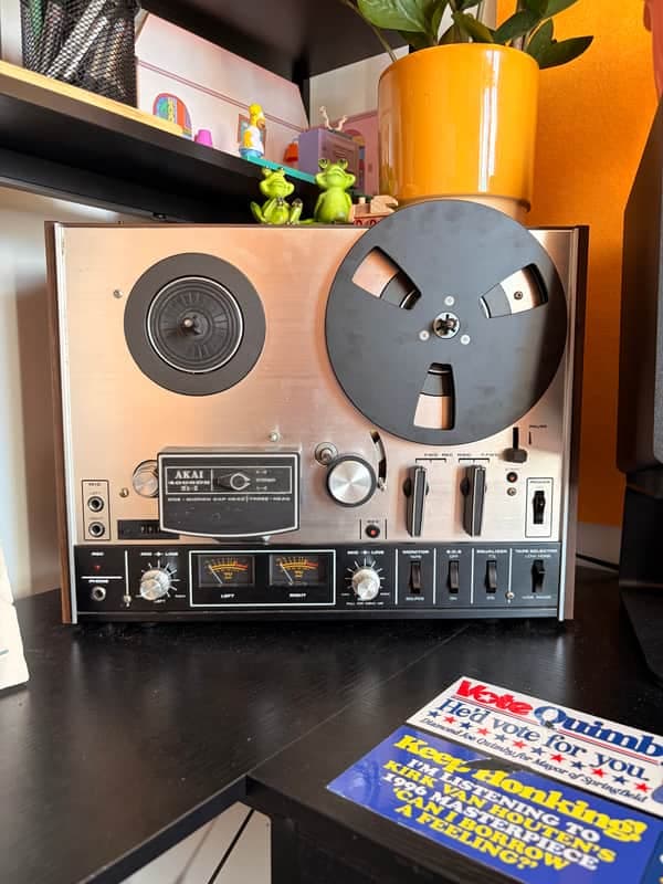 AKAI 4000DS MK 2 - Reel to Reel Tape Machine - Early 1970s Japan