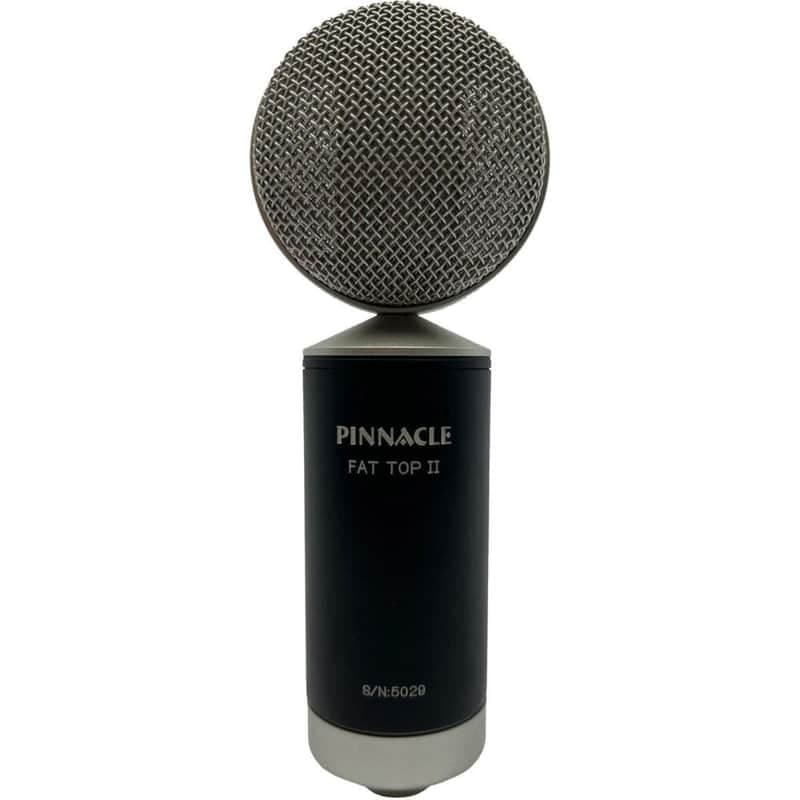 Pinnacle Microphones Fat Top II Active Passive Ribbon Microphone Brown