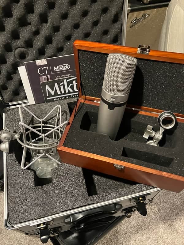 Miktek C7 Large Diaphragm Multipattern FET Condenser Microphone 2010s - Nickel