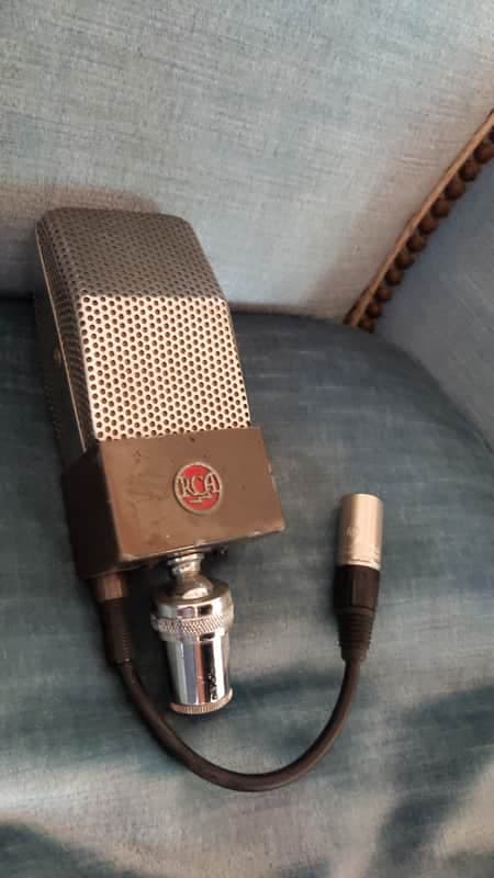 RCA 74-B Junior Velocity Ribbon Microphone 1940s - Common