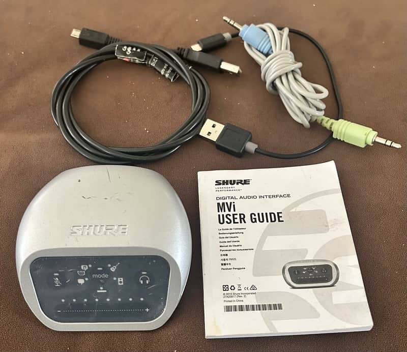 Shure MOTIV MVi iOS / USB Audio Interface