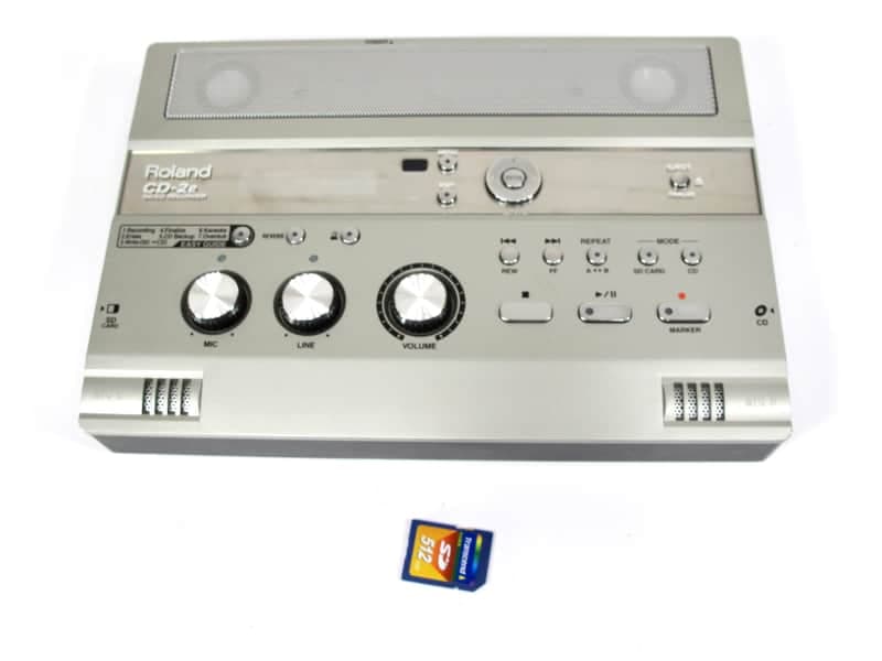 ROLAND CD-2e SD/CD Portable Stereo Card Recorder CD Burner