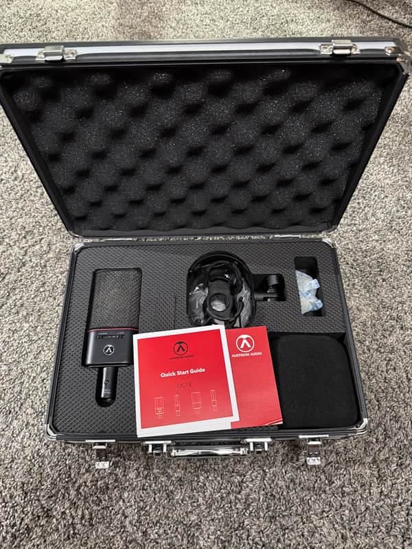 Austrian Audio OC18 Large Diaphragm Cardioid Condenser Microphone - Black
