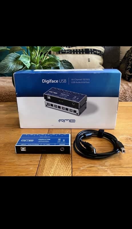 RME Digiface USB 66-Channel ADAT to USB Interface 2010s - Silver/Blue