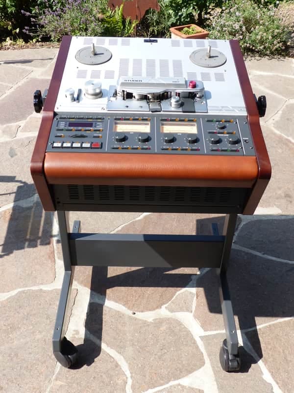 Studer A807 Master Recorder 1/4" 2-Track Tape Machine