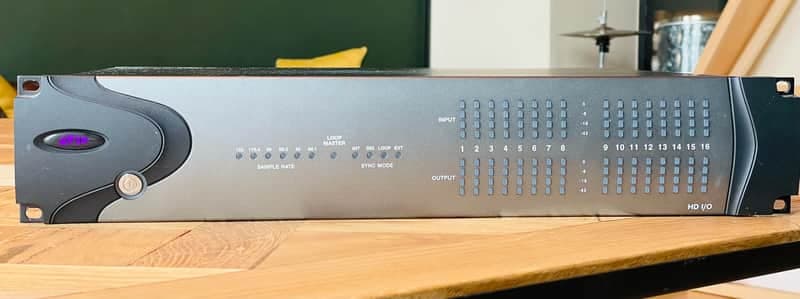 Avid HD I/O 16x16 Analog Pro Tools HD / HDX Audio Interface 2010s - Silver
