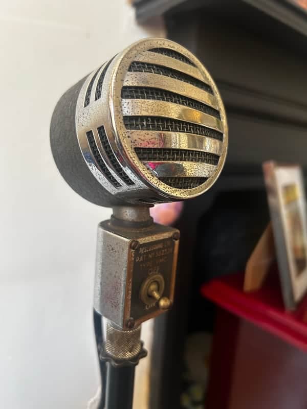 Reslo Vmc dynamic microphone 1940-60