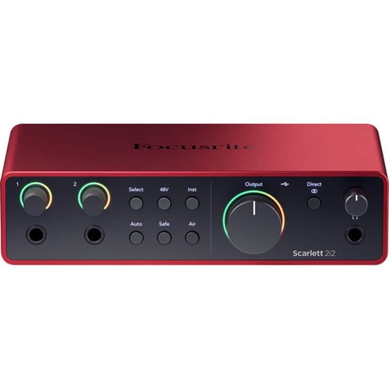 Mint Focusrite - Scarlett 2i2 - USB-C Audio Interface - 4th Generation (AMS-SCARLETT-2I2-4G)