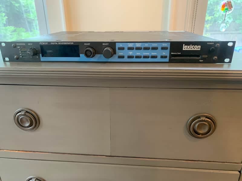 Lexicon PCM 91 Digital Reverberator 1990s - Black