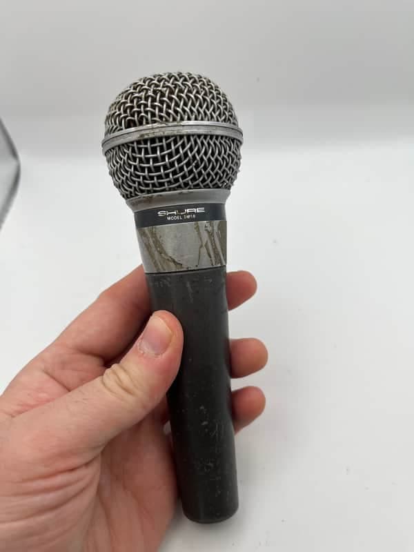 Shure SM58 USA Old Logo