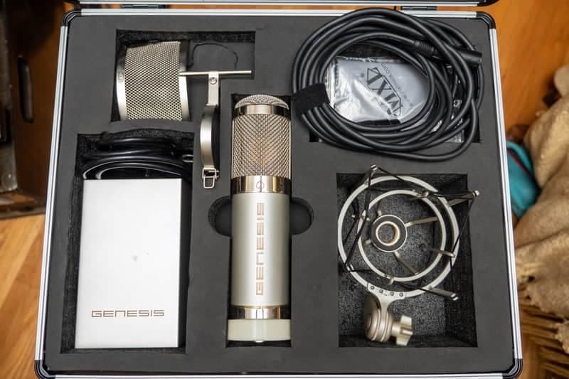 MXL Genesis HE Premium Mullard Tube Microphone Bundle - Heritage Edition