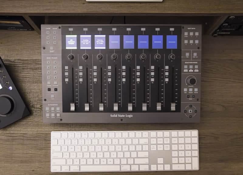 Solid State Logic SSL UF8 DAW Controller 2021 - Present - Black