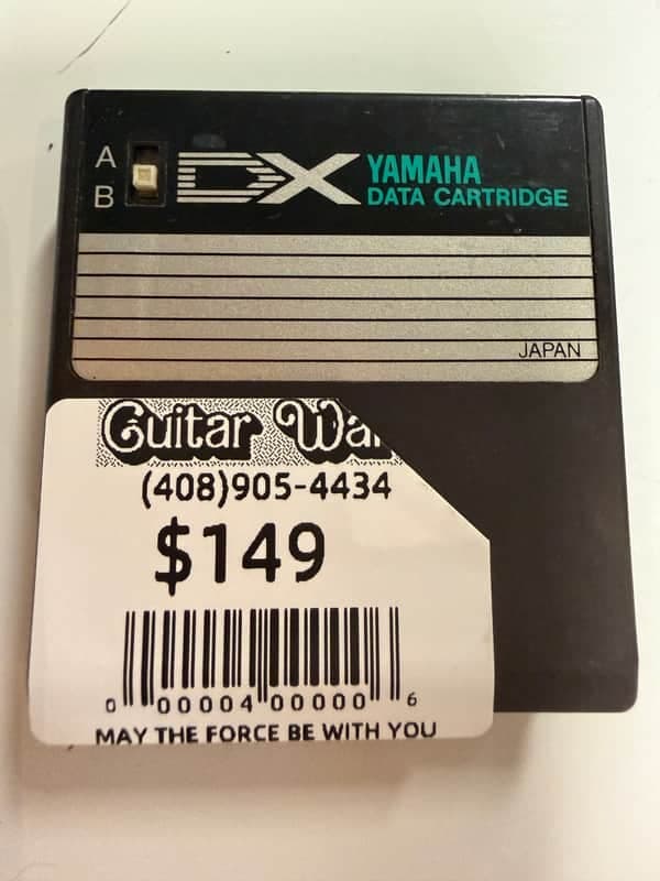 Yamaha DX7 voice rom #3 80/90s - Black