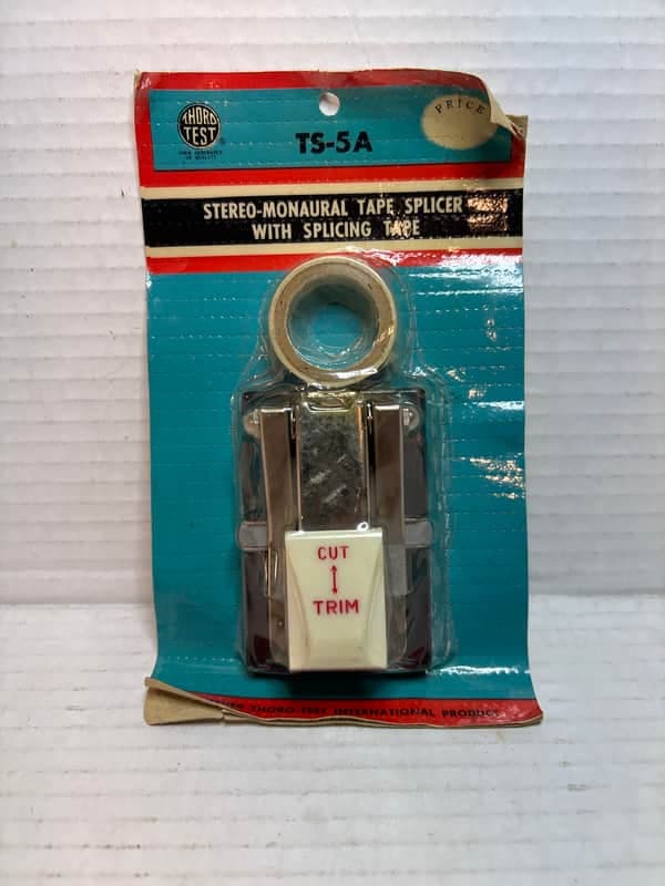 Teac Tascam Ampex THORO-TEST TS-5A Analog Reel to Reel Tape Splicer