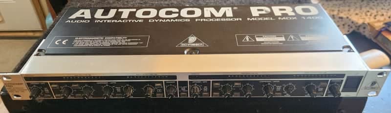 Behringer Autocom Pro MDX1400 Compressor / Limiter 2000s - Black / Silver