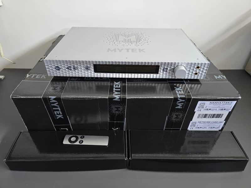Mytek Manhattan II - DAC/Preamp + Network WIFI Roon Ready
