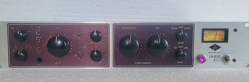 Universal Audio LA-610 Tube Channel Strip 2000s - Gray / Black