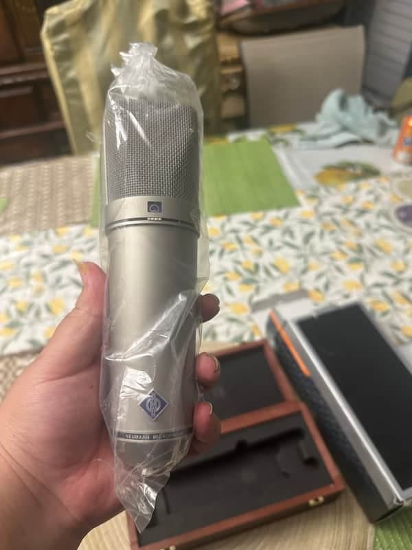 Neumann U 87 Ai Large Diaphragm Multipattern Condenser Microphone 1986 - Present - Nickel