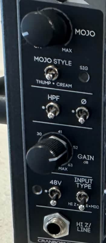 Cranborne Audio Camden 500 Series Microphone Preamp 2020 - Present - Black