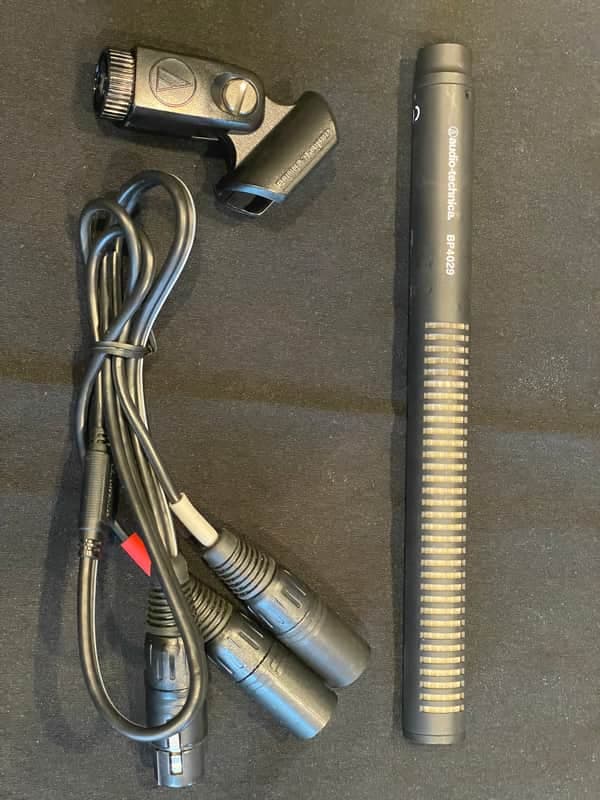 Audio-Technica BP4029 Stereo Shotgun Microphone w/ clip and cable