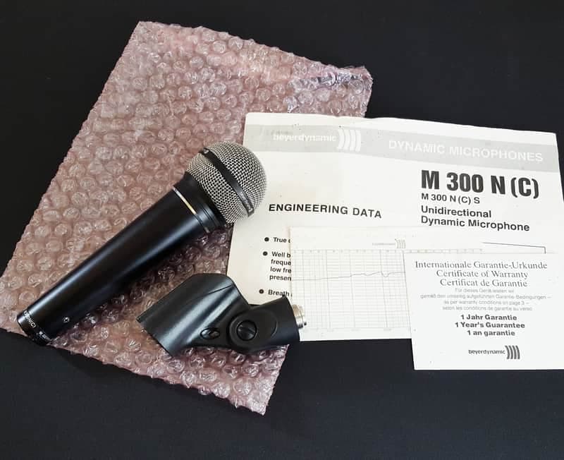 Beyerdynamic M300 N (C) Vintage 80's Microphone Dynamic Cardioid