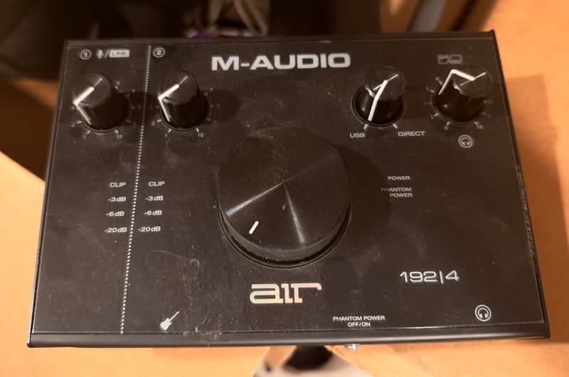 M-Audio AIR 192|4 USB Audio Interface 2019 - 2020 - Black