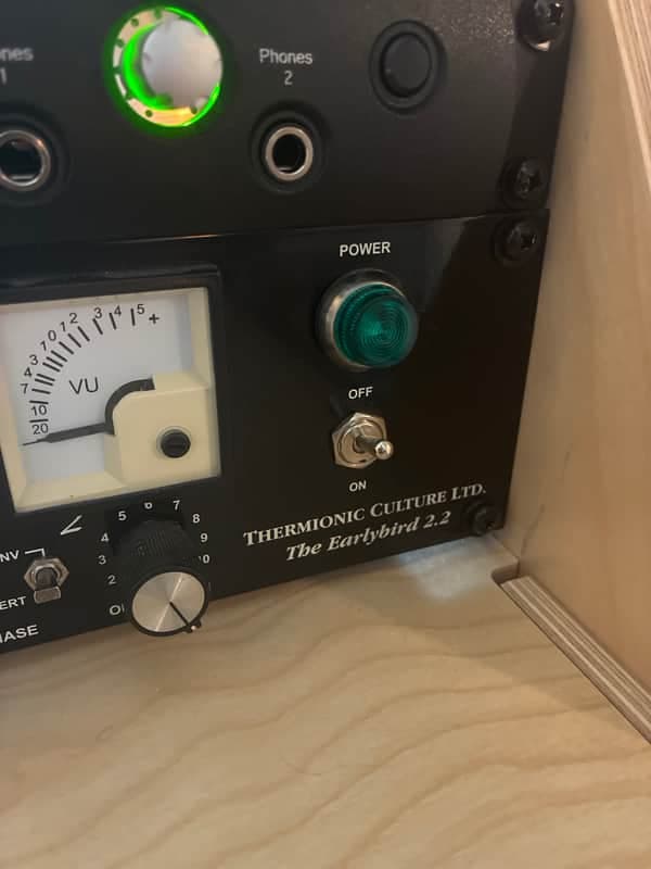 Thermionic Culture Earlybird 2.2 2-Channel Mic Preamp / Equalizer 2010s - Black
